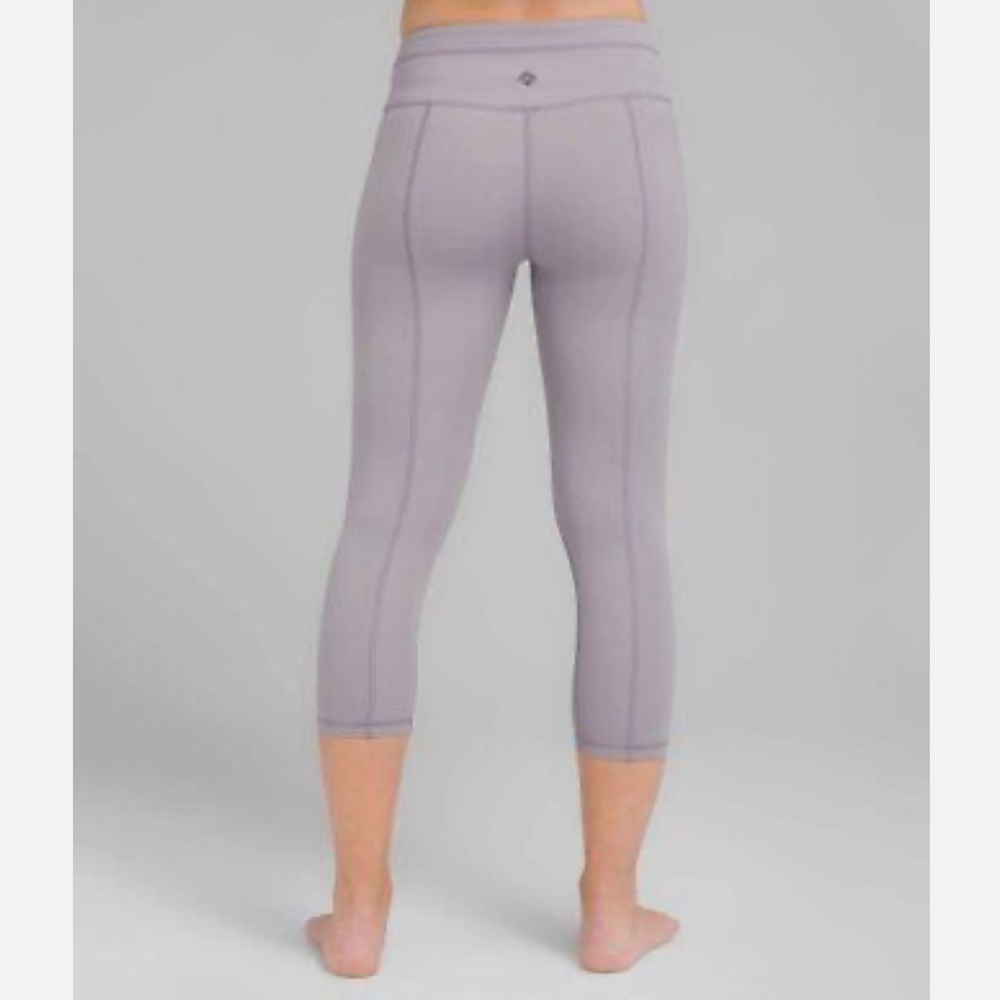 PRANA Cropped Capri Leggings Size Small Gray Outdoor Leggings